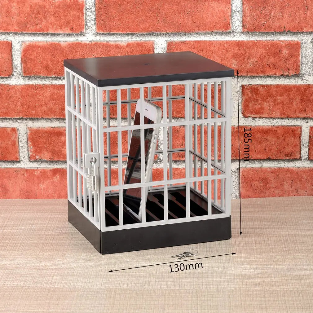 Phone storage cage